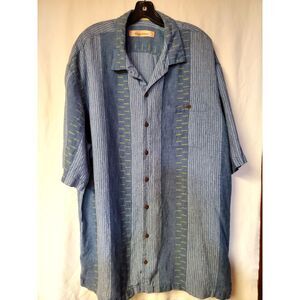 Tommy Bahama Short Sleeve Button Down Shirt Size 2XT